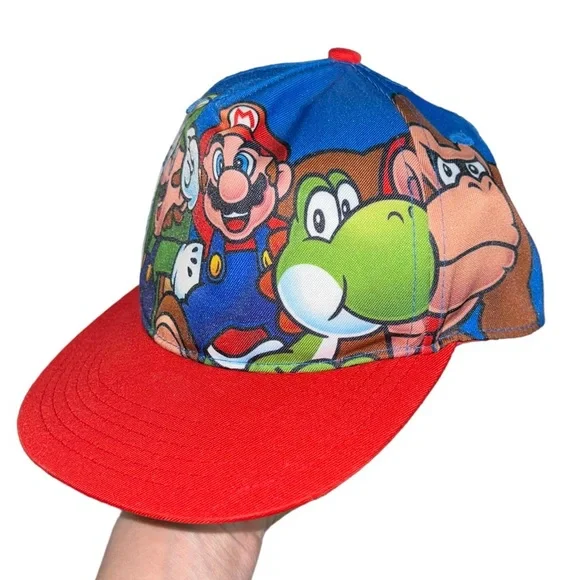 ⭐️H&M SUPER MARIO BROS BASEBALL CAP! KIDS NINTENDO -PERFECT CONDITION! - Picture 2 of 15